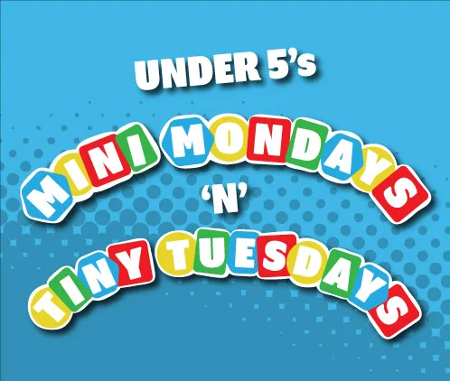 Mini Monday and Tiny Tuesday Soft Play Sessions for Under 5's