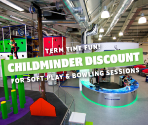 Childminder bowling and softplay