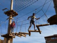 High ropes in action